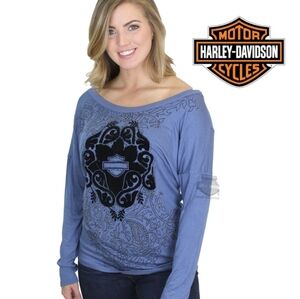 Harley-Davidson® Moody B&S with Criss Cross Back